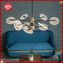 GobekUsa Acrylic LED Ceiling Chandelier: Modern Nordic Design for Luxury Living Room and Bedroom Lighting