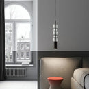 GobekUsa Cylindrical Glass Pendant Light: Modern, Nordic Design for Living Room, Restaurant, Kitchen