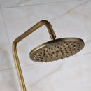 GobekUsa Dual Handle Shower Faucet Set with 8" Rain Shower Head