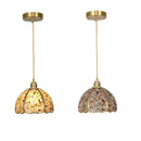 GobekUsa Glass Crystal LED Pendant Light - Adjustable Luxury Fixture for Kitchen, Foyer, Bathroom