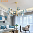 GobekUsa Iron Ball Chandeliers: Modern Design for Home Décor and Indoor Lighting