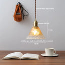 GobekUsa Clear Glass LED Copper Chandelier Pendant Light for Modern Home Decor.