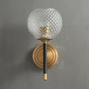 GobekUsa Copper Wooden Frame Wall Light with Hemp Rope - Creative Living Room Decor