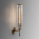 GobekUsa Crystal Copper Wall Sconce: Modern Luxury LED Lighting for Living Room, Bathroom, Mirror