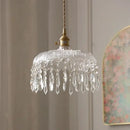 GobekUsa Crystal Glass LED Pendant Lamp: Modern Luxury Interior Lighting for Home Decor
