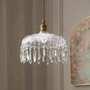 GobekUsa Crystal Glass LED Pendant Lamp: Modern Luxury Interior Lighting for Home Decor