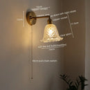 GobekUsa LED Wall Lamps: Nordic Modern Design with Pull Chain Switch for Bedroom, Restaurant, Bathroom