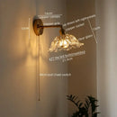 GobekUsa LED Wall Lamps: Nordic Modern Design with Pull Chain Switch for Bedroom, Restaurant, Bathroom