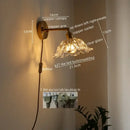 GobekUsa LED Wall Lamps: Nordic Modern Design with Pull Chain Switch for Bedroom, Restaurant, Bathroom