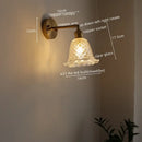 GobekUsa LED Wall Lamps: Nordic Modern Design with Pull Chain Switch for Bedroom, Restaurant, Bathroom