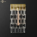 GobekUsa Crystal Wall Sconce Lamp: Modern Art Deco Square Design for Home Interior