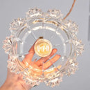 GobekUsa Brass Glass LED Pendant Light: Nordic Modern Simple Home Decor Hanging Lamp