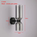 GobekUsa Glass Ball LED Wall Lamps - Nordic Modern Wall Lights for Bedroom, Bathroom, Staircases