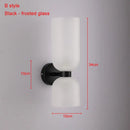 GobekUsa Glass Ball LED Wall Lamps - Nordic Modern Wall Lights for Bedroom, Bathroom, Staircases