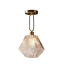 GobekUsa Diamond Glass Pendant Lamp for Modern Living Room Decor