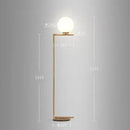GobekUsa Glass Ball Pendant Light Fixture Iron Luminaire Chandelier