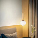 GobekUsa Glass Ball Pendant Chandeliers for Dining Room Bedroom Lighting