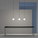 GobekUsa Glass Ball Pendant Light - Simple Modern LED Kitchen Living Room Lighting