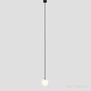 GobekUsa Glass Ball Pendant Light - Simple Modern LED Kitchen Living Room Lighting