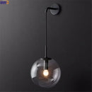 GobekUsa Glass Ball LED Wall Lamp - Nordic Modern Bathroom Sconce