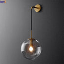 GobekUsa Glass Ball LED Wall Lamp - Nordic Modern Bathroom Sconce