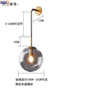 GobekUsa Glass Ball LED Wall Lamp - Nordic Modern Bathroom Sconce