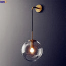 GobekUsa Glass Ball LED Wall Lamp - Nordic Modern Bathroom Sconce