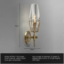 GobekUsa Crystal double head bedside table lamp for modern luxury living spaces.