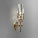 GobekUsa Crystal double head bedside table lamp for modern luxury living spaces.