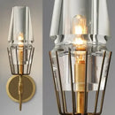 GobekUsa Crystal double head bedside table lamp for modern luxury living spaces.