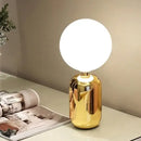 GobekUsa Glass Desk Lamp: Sleek Nordic Design, Ideal for Bedroom, Living Room, e27