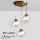 GobekUsa Glass Pendant Lights: Nordic LED Hanging Lamp for Kitchen, Dining Room, Bedroom.