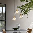 GobekUsa Glass Pendant Lights: Nordic LED Hanging Lamp for Kitchen, Dining Room, Bedroom.