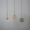 GobekUsa Glass Pendant Lights: Nordic LED Hanging Lamp for Kitchen, Dining Room, Bedroom.