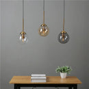 GobekUsa Glass Pendant Lights: Nordic LED Hanging Lamp for Kitchen, Dining Room, Bedroom.