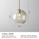 GobekUsa Glass Pendant Lights Dining Kitchen Bar Chandelier