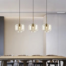 GobekUsa Glass Pendant Lights Dining Kitchen Bar Chandelier