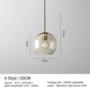 GobekUsa Glass Pendant Lights Dining Kitchen Bar Chandelier