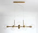GobekUsa Gray Glass Pendant Lights: Modern Nordic Loft Rustic Chandelier for Kitchen Bar Dining by GobekUsa