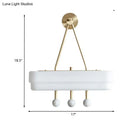 GobekUsa Minimalist Acrylic LED Sconce Light Fixture - Rectangle Shape - White Finish - dining room, Warm/White Light