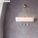 GobekUsa Minimalist Acrylic LED Sconce Light Fixture - Rectangle Shape - White Finish - dining room, Warm/White Light