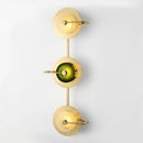 GobekUsa Glass Led Metal Wall Art Lamp for Modern Living Room Decor