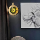 GobekUsa Glass Led Metal Wall Art Lamp for Modern Living Room Decor