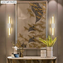 GobekUsa Modern Marble Led  Wall Lamp For Living Room Bedroom Bathroom Loft Decor