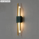 GobekUsa Modern Marble Led  Wall Lamp For Living Room Bedroom Bathroom Loft Decor