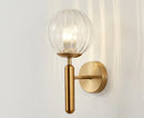 GobekUsa Blue Glass Balls Wall Sconce for Living Room, Bedroom, or Corridor