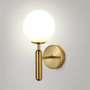 GobekUsa Blue Glass Balls Wall Sconce for Living Room, Bedroom, or Corridor