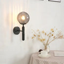 GobekUsa Blue Glass Balls Wall Sconce for Living Room, Bedroom, or Corridor