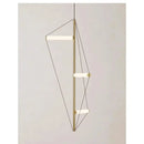GobekUsa Disc Pendant Light: Modern Minimalist LED Chandelier for Bedroom Decor