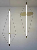 GobekUsa Disc Pendant Light: Modern Minimalist LED Chandelier for Bedroom Decor